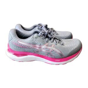 ASICS GEL-CUMULUS 24 Running Shoes Women's 11 Wide Gray Pink FF BLAST 1012B205